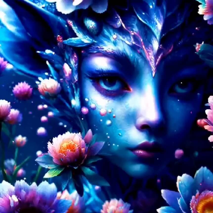 免费 AI 迷幻视频生成器