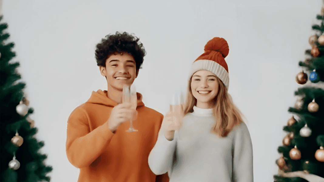 Free AI Christmas Toast Effect