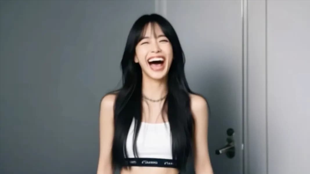 Efecto de cara sonriente con IA gratuito
