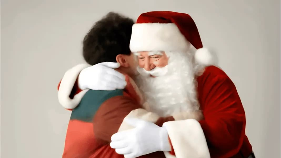 Generador de abrazos de Papá Noel con IA gratuito