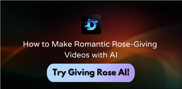 How to Make Romantic Rose-Giving Videos with AI